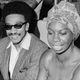 Nina Simone with H. Rap Brown in 1967 (B.J./AP Images)